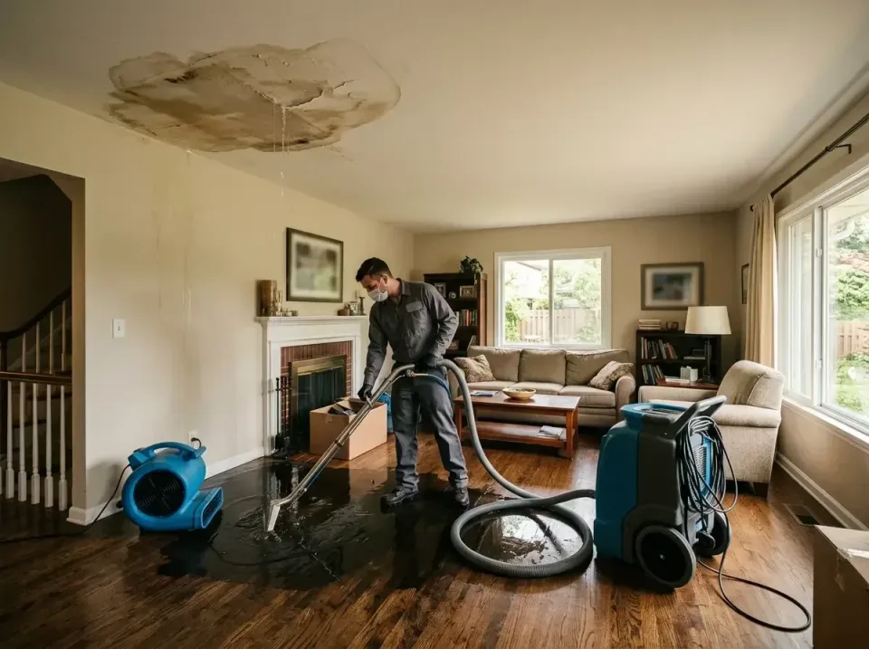 attic-pipe-burst-ceiling-drip-008 — frequently asked questions, Water Damage Restoration & Carpet Care in Des Moines, WA